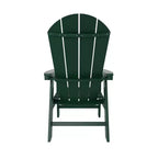 WestinTrends 5 Piece Outdoor Patio Dining Round Table and Curved Back Armchair Set