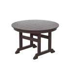 Ensemble de 5 pièces pour salle à manger d'extérieur WestinTrends : table ronde et chaises modernes avec accoudoirs