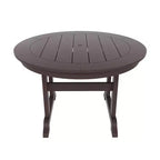Ensemble de 5 pièces pour salle à manger d'extérieur WestinTrends : table ronde et chaises modernes avec accoudoirs