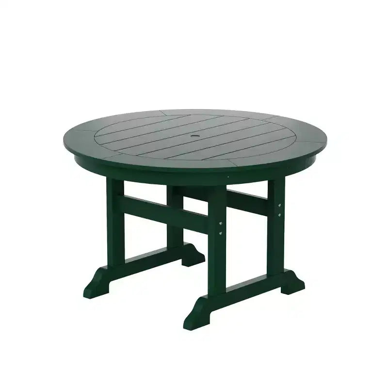 Ensemble de 5 pièces pour salle à manger d'extérieur WestinTrends : table ronde et chaises modernes avec accoudoirs