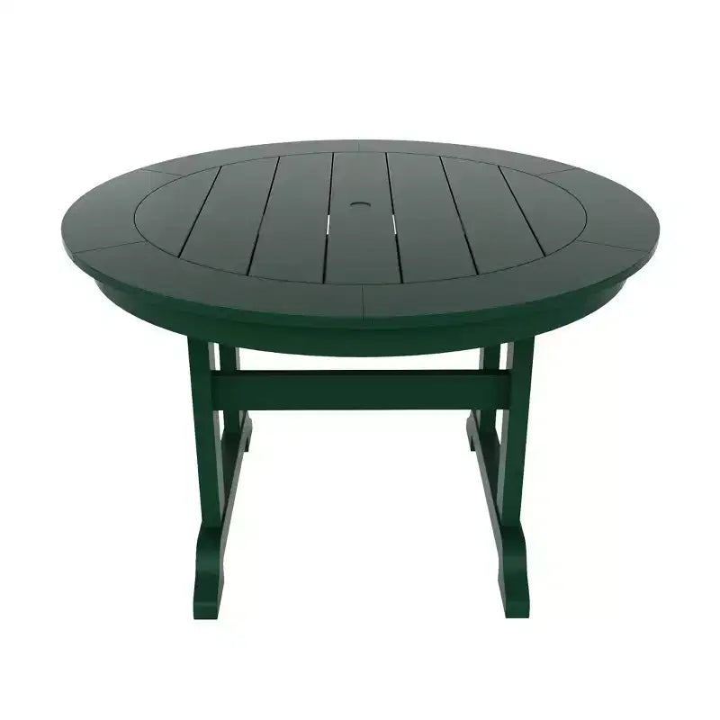 Ensemble de 5 pièces pour salle à manger d'extérieur WestinTrends : table ronde et chaises modernes avec accoudoirs