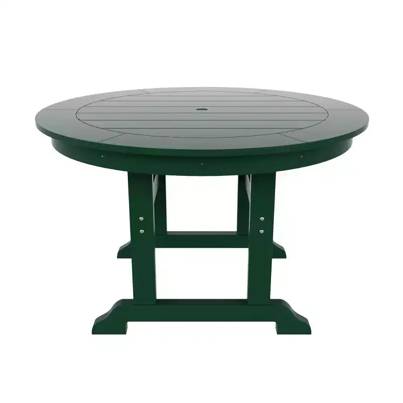 Ensemble de 5 pièces pour salle à manger d'extérieur WestinTrends : table ronde et chaises modernes avec accoudoirs