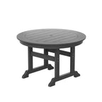 Ensemble de 5 pièces pour salle à manger d'extérieur WestinTrends : table ronde et chaises modernes avec accoudoirs