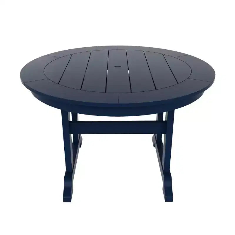 Ensemble de 5 pièces pour salle à manger d'extérieur WestinTrends : table ronde et chaises modernes avec accoudoirs