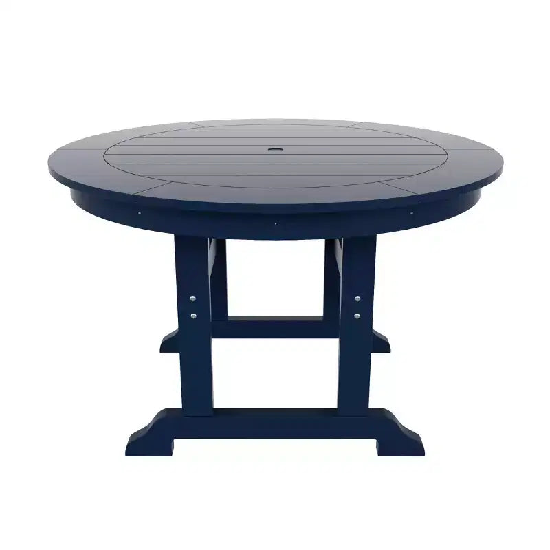 Ensemble de 5 pièces pour salle à manger d'extérieur WestinTrends : table ronde et chaises modernes avec accoudoirs