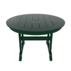 Ensemble de 5 pièces WestinTrends : Table de salle à manger ronde et fauteuils coquille pour extérieur