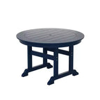 Ensemble de 5 pièces WestinTrends : Table de salle à manger ronde et fauteuils coquille pour extérieur