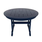 Ensemble de 5 pièces WestinTrends : Table de salle à manger ronde et fauteuils coquille pour extérieur