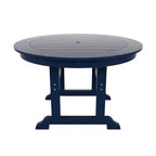 Ensemble de 5 pièces WestinTrends : Table de salle à manger ronde et fauteuils coquille pour extérieur