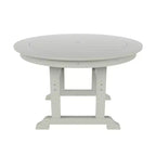 Ensemble de 5 pièces WestinTrends : Table de salle à manger ronde et fauteuils coquille pour extérieur