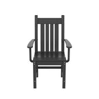 WestinTrends 5 Piece Outdoor Patio Dining Set Outdoor Square Table and Armchair Set