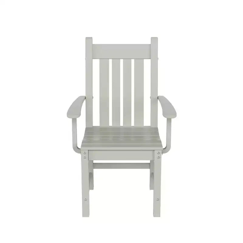 WestinTrends 5 Piece Outdoor Patio Dining Set Outdoor Square Table and Armchair Set