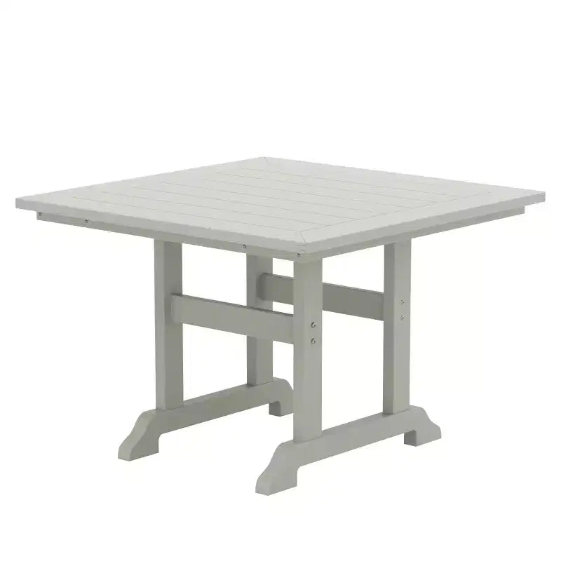 WestinTrends 5 Piece Outdoor Patio Dining Set Outdoor Square Table and Armchair Set