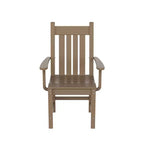 WestinTrends 5 Piece Outdoor Patio Dining Set Outdoor Square Table and Armchair Set