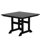 WestinTrends 5 Piece Outdoor Patio Dining Set Outdoor Square Table and Armchair Set