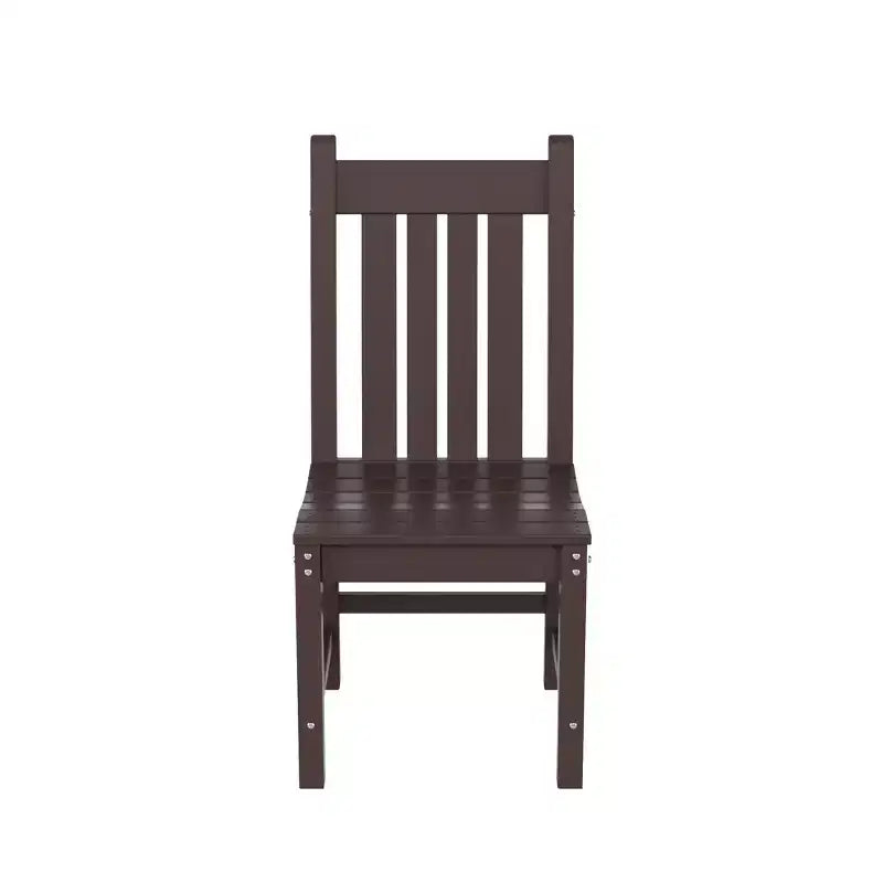 WestinTrends 6 Piece Outdoor Patio Dining Set Outdoor Table and Bench Chair Set