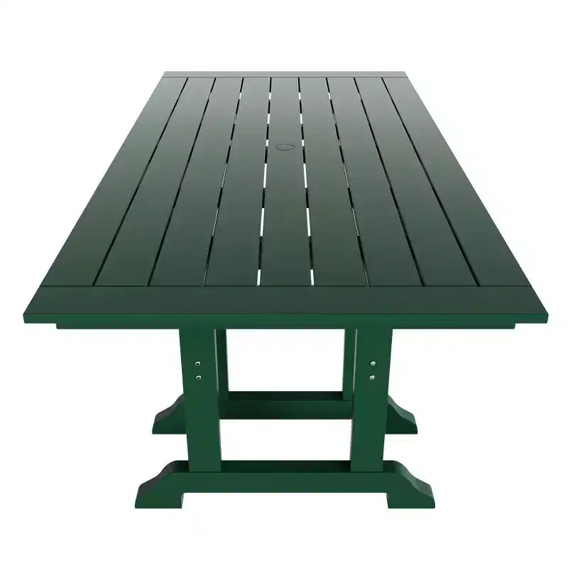 WestinTrends 6 Piece Outdoor Patio Dining Set Outdoor Table and Bench Chair Set