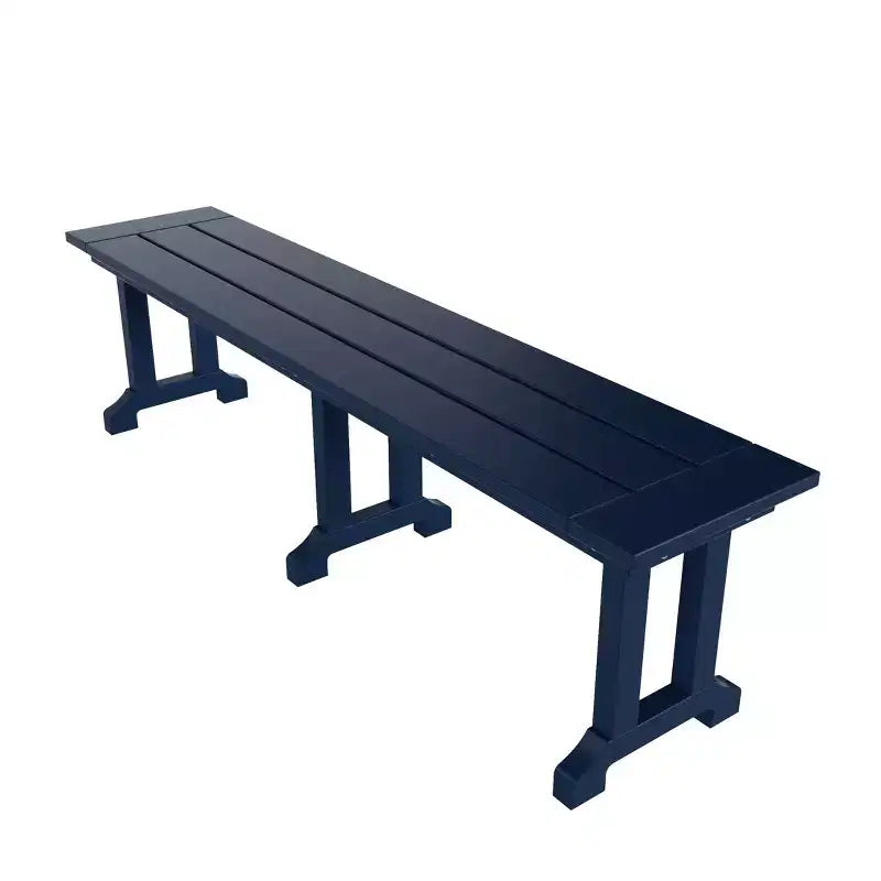 WestinTrends 6 Piece Outdoor Patio Dining Set Outdoor Table and Bench Chair Set