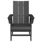 WestinTrends 5 Piece Outdoor Patio Dining Square Table and Modern Armchair Set
