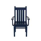 Ensemble de salle à manger d'extérieur 7 pièces Malibu de WestinTrends avec table et chaises de salle à manger, bleu marine