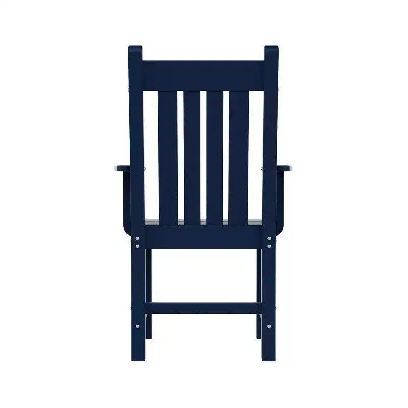 Ensemble de salle à manger d'extérieur 7 pièces Malibu de WestinTrends avec table et chaises de salle à manger, bleu marine