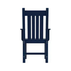 Ensemble de salle à manger d'extérieur 7 pièces Malibu de WestinTrends avec table et chaises de salle à manger, bleu marine