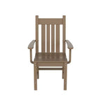 WestinTrends Malibu Ensemble repas d'extérieur 7 pièces avec table de salle à manger et chaises, bois vieilli