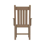 WestinTrends Malibu Ensemble repas d'extérieur 7 pièces avec table de salle à manger et chaises, bois vieilli