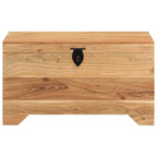 Cassapanca in Legno Massello di Acacia – 73 x 39 x 41 cm