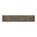 GDFStudio Ensemble de pique-nique chilien en bois d'acacia 3 pièces, gris/métal rustique