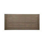 GDFStudio Ensemble de pique-nique chilien en bois d'acacia 3 pièces, gris/métal rustique