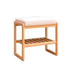 Scarpiera in legno, organizer con cuscino in spugna ad alta resilienza