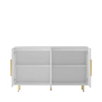 Mobile Credenza Moderno con Ante e Ripiani Regolabili