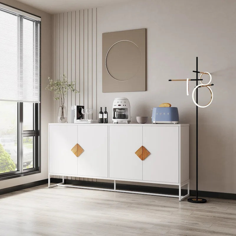 credenza a doppio contenitore