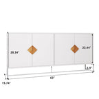 credenza a doppio contenitore