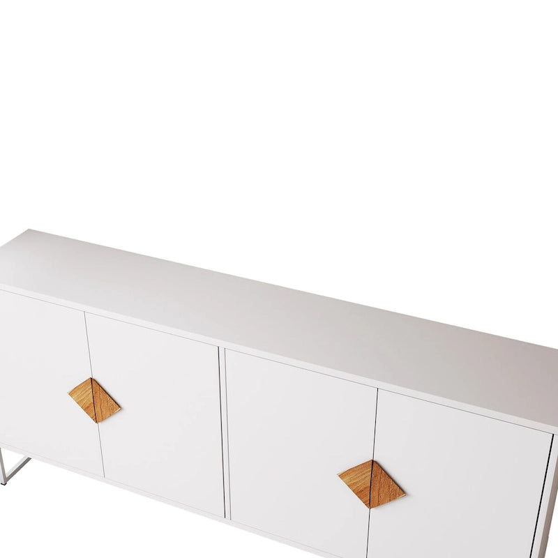 credenza a doppio contenitore