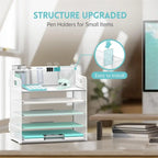 Organizzatore da scrivania a 5 ripiani - 33L x 23,5W x 34H cm