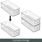 Contenitori piccoli in plastica per ufficio - 10L x 4P x 3A