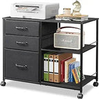 Cassettiera Portadocumenti a 3 Cassetti - 15,75P x 29,53L x 26,77H