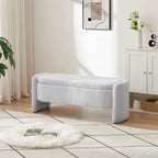 Panca Contenitore Ovale Imbottita – 119,4L x 43,2P x 45,7A cm