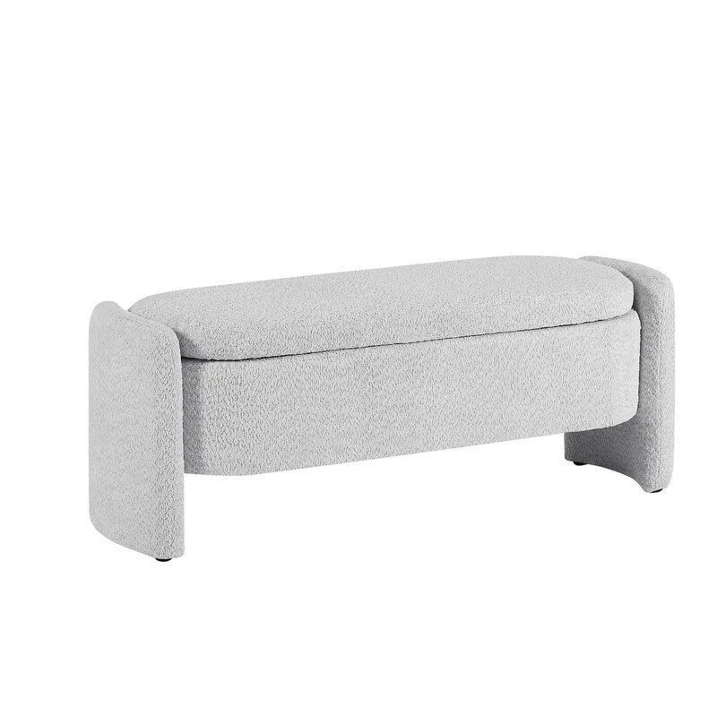 Panca Contenitore Ovale Imbottita – 119,4L x 43,2P x 45,7A cm