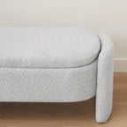 Panca Contenitore Ovale Imbottita – 119,4L x 43,2P x 45,7A cm