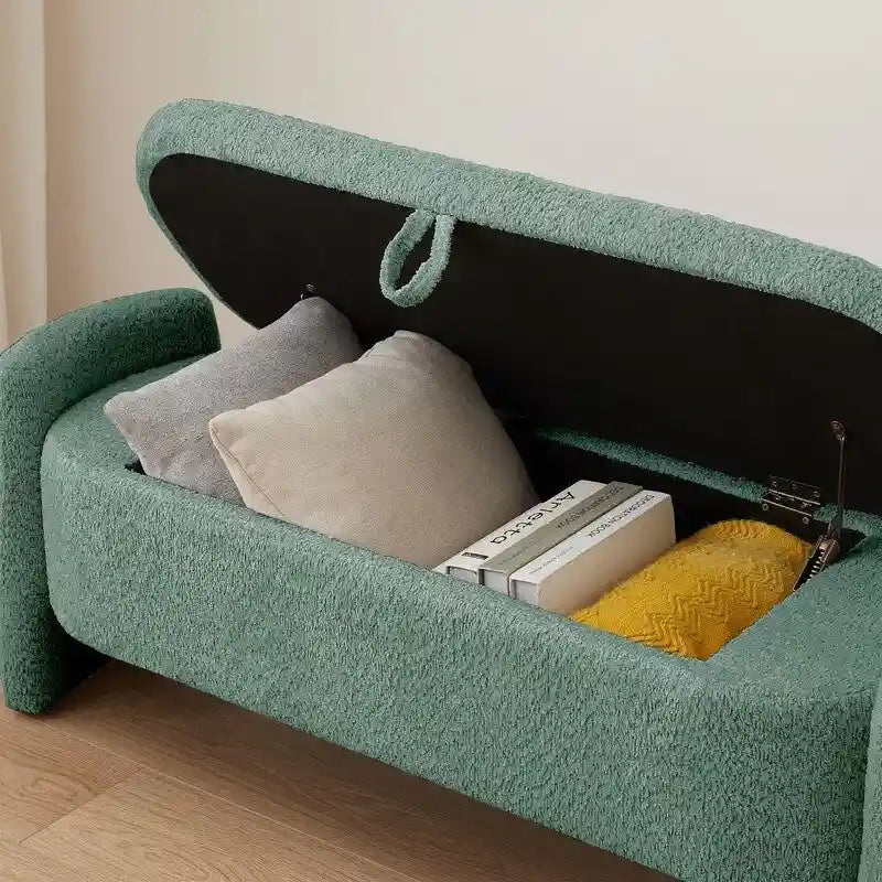 Panca Contenitore Ovale Imbottita – 119,4L x 43,2P x 45,7A cm