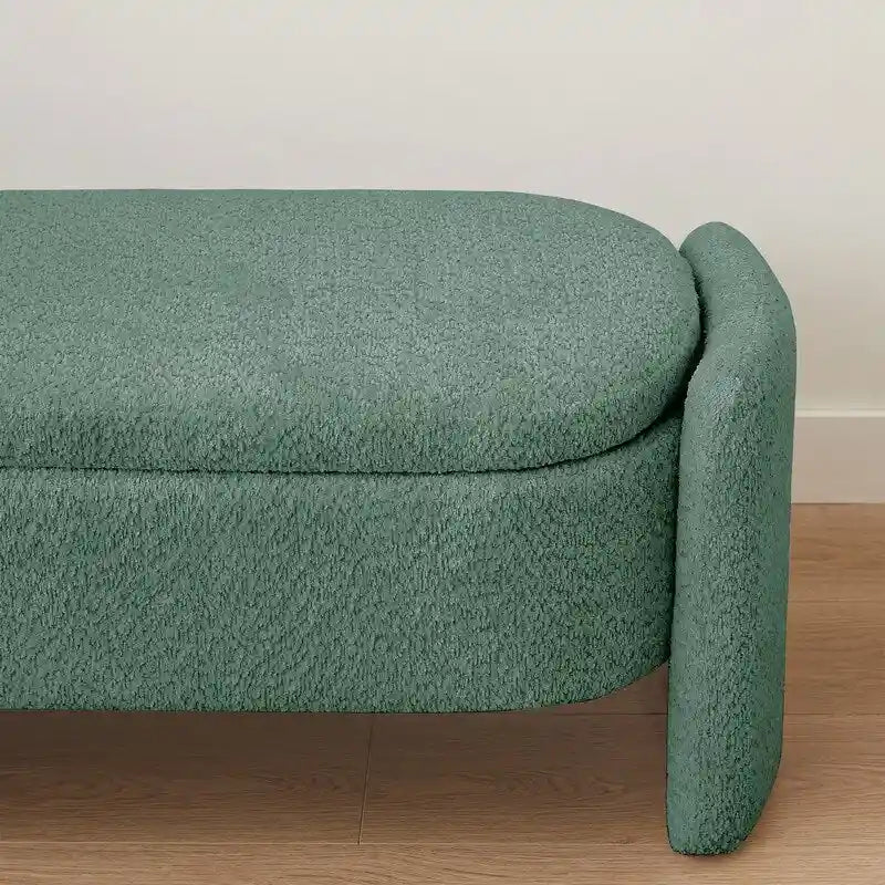 Panca Contenitore Ovale Imbottita – 119,4L x 43,2P x 45,7A cm