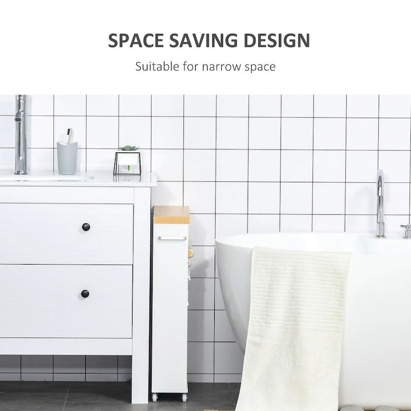 Mobiletto da bagno con ruote