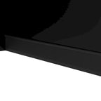 Cassettiera da scrivania 71W con ripiani porta documenti e gestione cavi per scrivania stretta