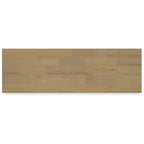 Credenza da pranzo bianca e naturale con contenitore – 60L x 19P x 37A