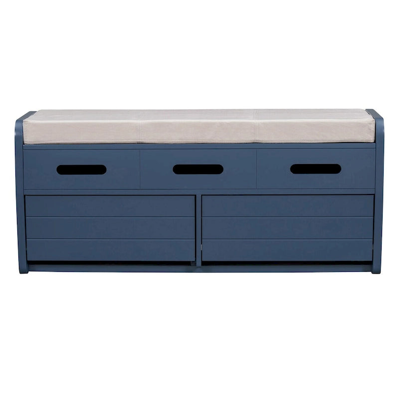 Panca Contenitore Rustica con 2 Cassetti