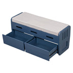 Panca Contenitore Rustica con 2 Cassetti