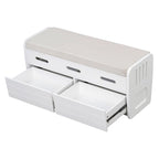 Panca Contenitore Rustica con 2 Cassetti